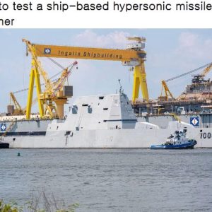 Time to test a ship-based hypersonic missile launcher