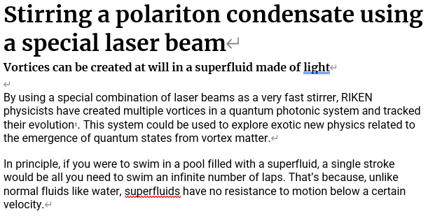 Read more about the article Stirring a polariton condensate using a special laser beam
