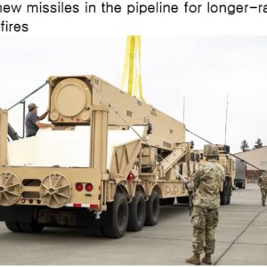 Two new missiles in the pipeline for longer-range Army fires
