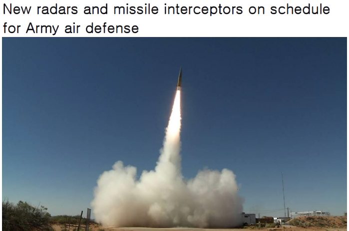Read more about the article New radars and missile interceptors on schedule for Army air defense