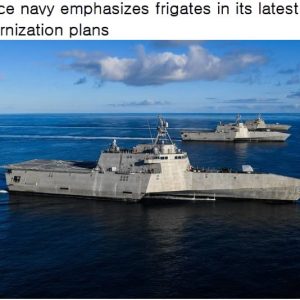 Surface navy emphasizes frigates in its latest modernization plans