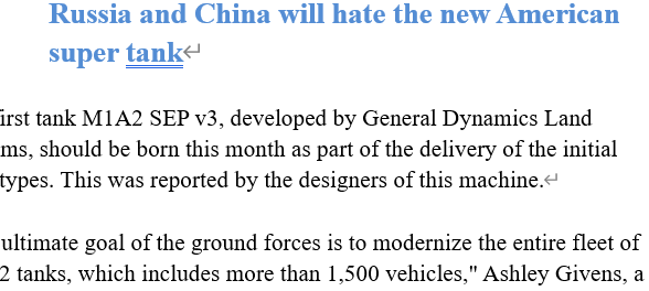 Read more about the article Russia and China will hate the new American super tank