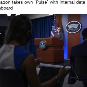 Pentagon takes own ‘Pulse’ with internal data dashboard