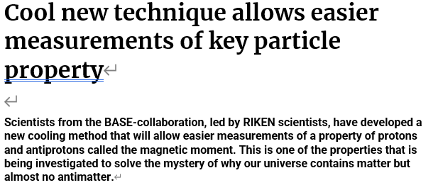 Read more about the article Cool new technique allows easier measurements of key particle property