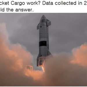 Will Rocket Cargo work Data collected in 2024 may hold the answer