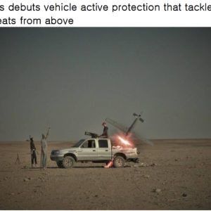 Artis debuts vehicle active protection that tackles threats from above