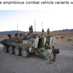Marine amphibious combat vehicle variants will arrive