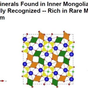 New Minerals Found in Inner Mongolia Are Formally Recognized — Rich in Rare Metal Niobium