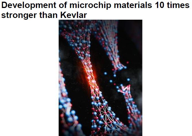 Read more about the article Development of microchip materials 10 times stronger than Kevlar