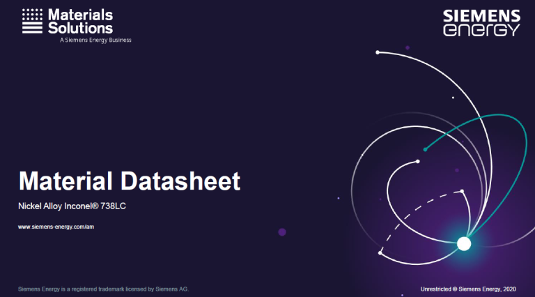 Read more about the article Material Datasheet Nickel Alloy Inconel® 738LC