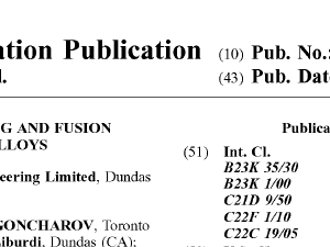 Patent Application Publication