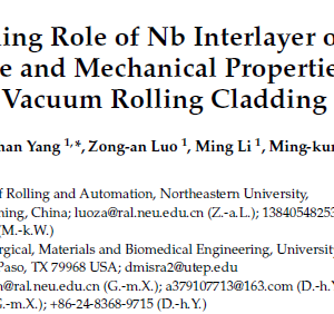 The Determining Role of Nb Interlayer on Interfacial Microstructure and Mechanical Properties of Ti/Steel Clad Plate by Vacuum Rolling Cladding