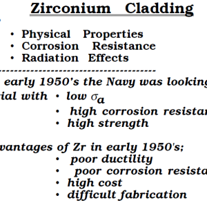 zirconium cladding