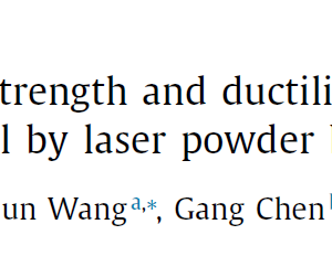 Synergistic improvement of strength and ductility via doping cerium into PH13–8Mo stainless steel by laser powder bed fusion