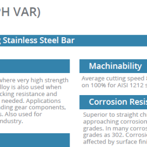 AMS 5629 (13-8 PH VAR) Technical Datasheet