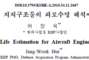 Study on Fatigue Life Estimation for Aircraft Engine Support Structure