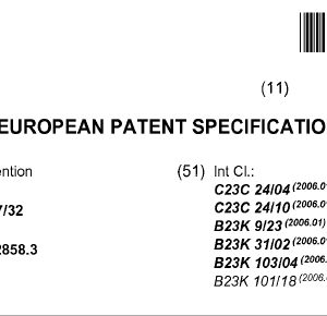 EUROPEAN PATENT SPECIFICATION METHOD OF JOINING METAL CLAD STEEL STRUCTURES