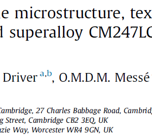 Effect of heat treatment on the microstructure, texture and elastic anisotropy of the nickel-based superalloy CM247LC processed by selective laser melting