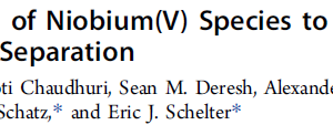 Selective Reduction of Niobium(V) Species to Promote Molecular Niobium_Tantalum Separation