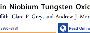 Lithium Diffusion in Niobium Tungsten Oxide Shear Structures