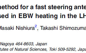 Development of the calibration method for a fast steering antenna for investigating the mode conversion window used in EBW heating in the LHD plasma
