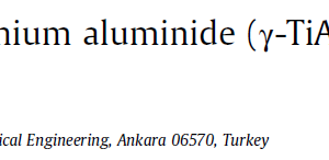Development of gamma titanium aluminide (γ-TiAl) alloys A review