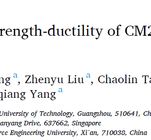 Crack inhibition to enhance strength-ductility of CM247LC alloy fabricated by laser powder bed fusion