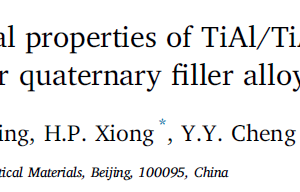 Microstructure and mechanical properties of TiAl_TiAl joints brazed with a newly developed Ti–Ni–Nb–Zr quaternary filler alloy