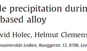 Silicon distribution and silicide precipitation during annealing in an advanced multi-phase γ-TiAl based alloy