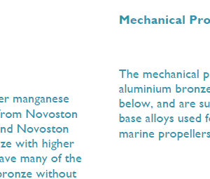 Superston Seventy propeller alloy