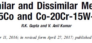 Studies on Similar and Dissimilar Metal EBW Joints of Fe-31Ni-5Co and Co-20Cr-15W-10Ni Alloys