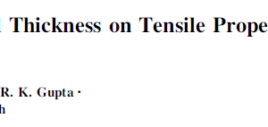 Role of Material Thickness on Tensile Properties of Ti6Al4V Welds