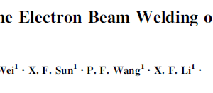 Investigation on the Electron Beam Welding of Al_Cu Composite Plates