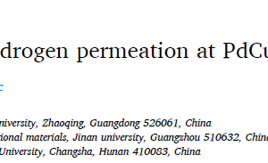 Cohesion properties and hydrogen permeation at PdCu_TiAl interface