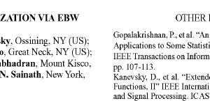 DIRECTIONAL OPTIMIZATION VIA EBW