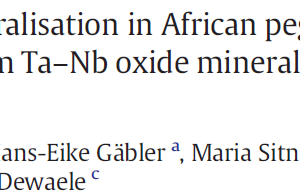 Tantalum–(niobium–tin) mineralisation in African pegmatites and rare metal granites Constraints from Ta–Nb oxide mineralogy, geochemistry and U–Pb geochronology