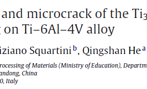 A study on wear resistance and microcrack of the Ti3Al_TiAl + TiC ceramic layer deposited by laser cladding on Ti–6Al–4V alloy