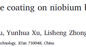 Fabrication of niobium carbide coating on niobium by interstitial carburization