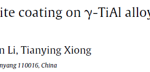 A novel TiAl3_Al2O3 composite coating on γ-TiAl alloy and evaluating the oxidation performance