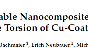 Strong and Stable Nanocomposites Prepared by High-Pressure Torsion of Cu-Coated Fe Powders