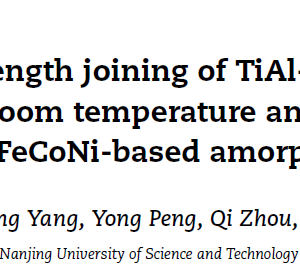 Achieving high-strength joining of TiAl- and Ni-based alloys at room temperature and 750◦via utilizing a quinary FeCoNi-based amorphous filler