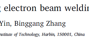 Investigation of cracks during electron beam welding of γ-TiAl based alloy