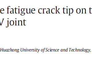 Effect of micromorphology at the fatigue crack tip on the crack growth in electron beam welded Ti-6Al-4V joint