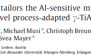 How electron beam melting tailors the Al-sensitive microstructure and mechanical response of a novel process-adapted γ-TiAl based alloy
