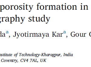 Effect of weld parameters on porosity formation in electron beam welded Zircaloy-4 joints X-ray tomography study