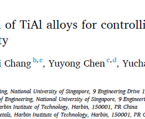 Microstructural modulation of TiAl alloys for controlling ultra-precision machinability