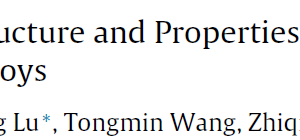 Effect of Niobium on Microstructure and Properties of the CoCrFeNbxNi High Entropy Alloys