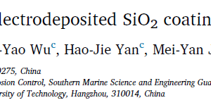 Hot corrosion behavior of electrodeposited SiO2 coating on TiAl alloy