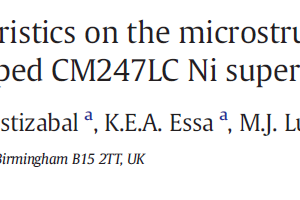 Influence of powder characteristics on the microstructure and mechanical properties of HIPped CM247LC Ni superalloy