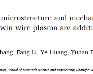 Effect of Al content on the microstructure and mechanical properties of γ-TiAl alloy fabricated by twin-wire plasma arc additive manufacturing system